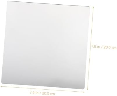 ERINGOGO Large Vanity Mirror Set 2pcs Self-Adhesive Acrylic