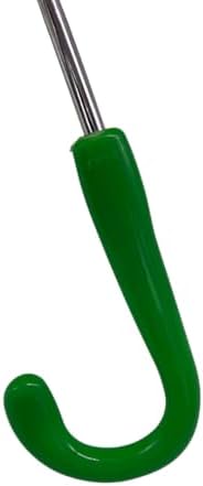 Mardi Gras Spot Green Decorative Umbrella 145 Inch