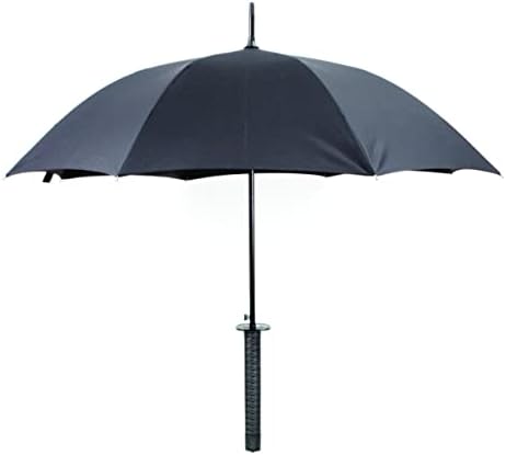 Kikkerland Samurai Sword Handle Folding Umbrella 1