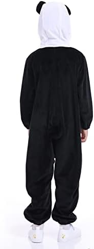Funivals Unisex Panda Costume Pajamas Kids Halloween Jumpsuit