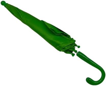 Mardi Gras Spot Green Decorative Umbrella 145 Inch