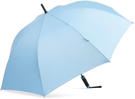 SHED RAIN Duo Auto-Open Stick Umbrella - 54-Inch UPF 50 Sun Protection