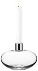 Orrefors Pluto Crystal Candlestick Holder