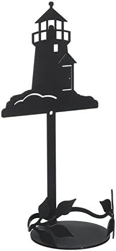 Village Wrought Iron Lighthouse Jar Sconce