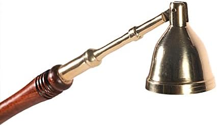 Incense Garden Candle Snuffer 2 Pack Brass Tip Wood Handle 1
