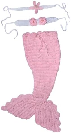 Matissa Newborn Baby Little Mermaid Costume Hat Outfit