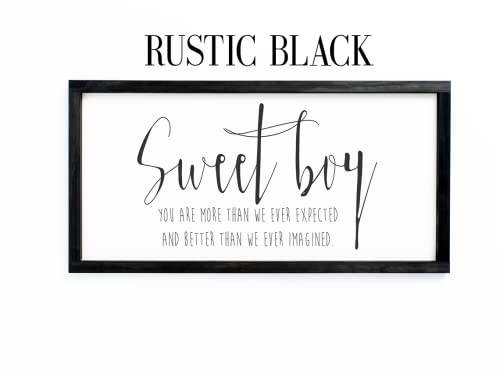 Meliora Craft Baby Boy Nursery Decor Sign
