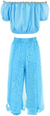 Girls Belly Dancer Dance Costume Set for Kids