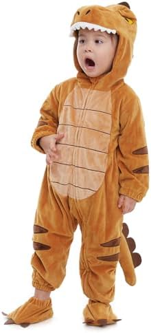 HSCTEK Baby Dinosaur Costume Onesie for Newborn to Toddler