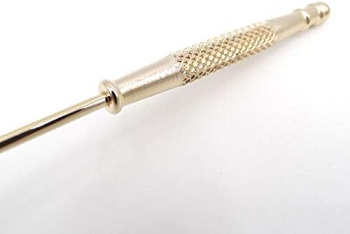 LZYMSZ Candle Snuffer with Long Handle and Golden Finish