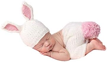 Matissa Newborn Baby Girl Boy Crochet Costume Prop Hats Outfits