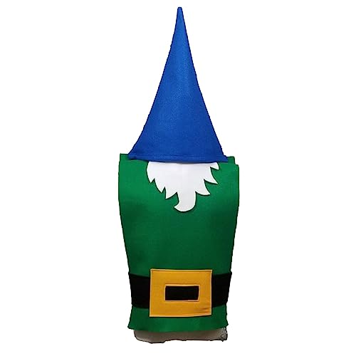 Green and Blue Gnome Costume Set for All Ages 1