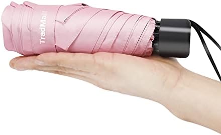 TradMall Mini Travel Umbrella with 95 UV Protection