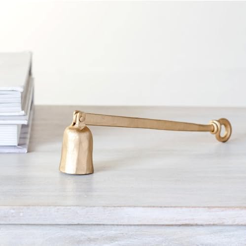 100 North Gold Tone Candle Snuffer 85x2 Inch Handle