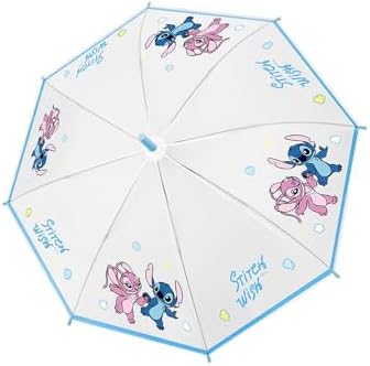 RRI Cartoon Stitch Windproof Folding Umbrella