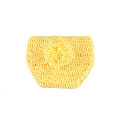 Vemonllas Newborn Baby Chick Hat Shorts Costume Set