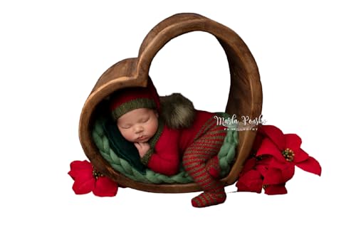 2 Piece Baby Christmas Romper and Hat Set