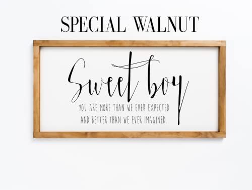 Meliora Craft Baby Boy Nursery Decor Sign
