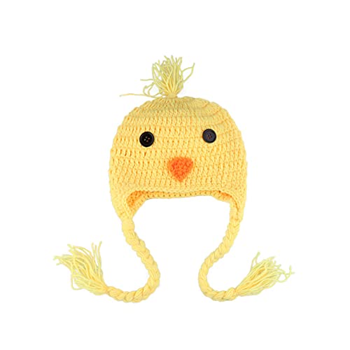 Vemonllas Newborn Baby Chick Hat Shorts Costume Set