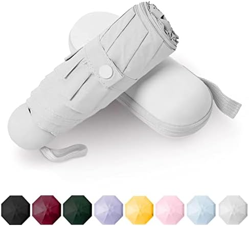 Kavoilauri Mini Folding Pocket Umbrella with Case