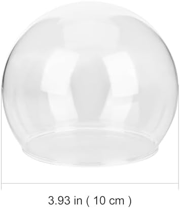 ArtBetter 2 Pack Glass Dome Cloche for Preserved Flowers
