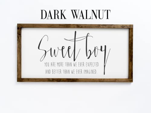 Meliora Craft Baby Boy Nursery Decor Sign