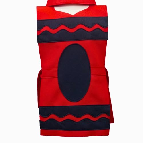 Red Crayon Costume Set - Kids 4-9y