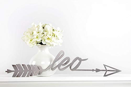 16 Custom Metal Arrow Name Sign Wall Decor