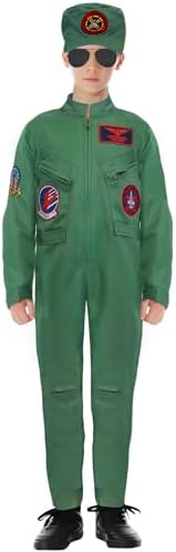 Fighter Pilot Costume Set for Kids Halloween