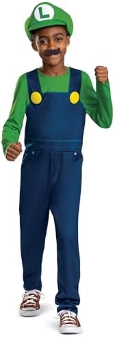 Disguise Boys Luigi Halloween Costume Set