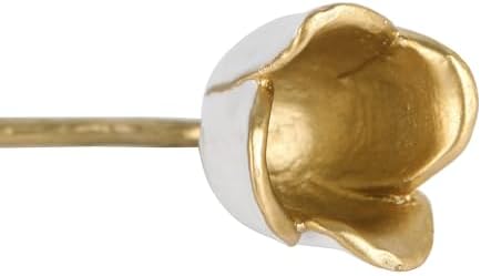 NIKKY HOME Candle Snuffer with Flower Design