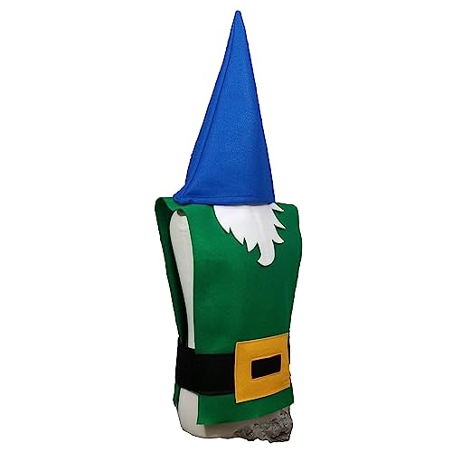 Green and Blue Gnome Costume Set for All Ages 1