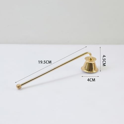 Tainrunse Candle Snuffer Stainless Steel Trumpet Shape Extinguisher