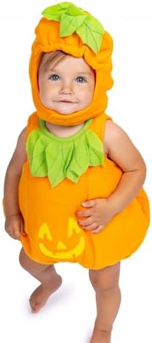 Dress Up America Baby Pumpkin Costume for Toddlers