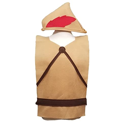 Huntsman Costume Tunic for Kids Adults - Snow White and Seven Dwarfs