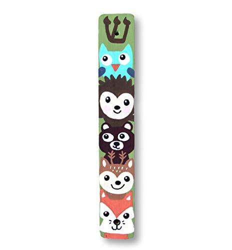 Lea Joelle Mezuzah Scroll Case Green