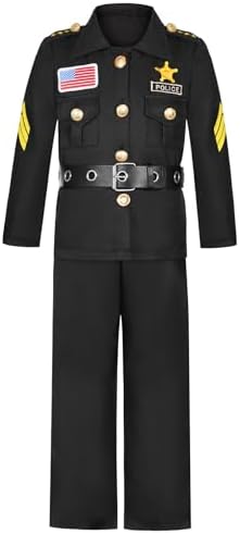 Frekuyrt Kids Police Officer Costume Set