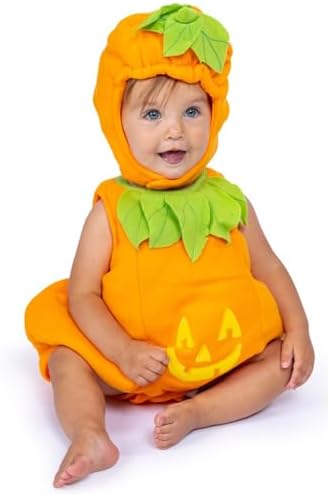 Dress Up America Baby Pumpkin Costume for Toddlers