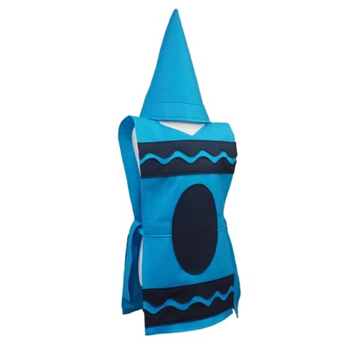 Light Blue Crayon Costume Tunic Hat Set - Family Sizes