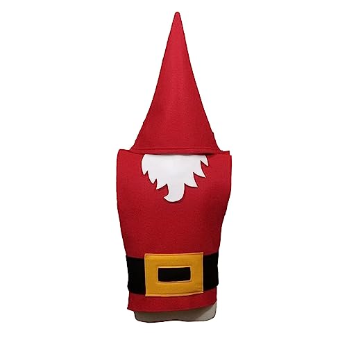 Red Gnome Costume Set - Kids 4-9 Years