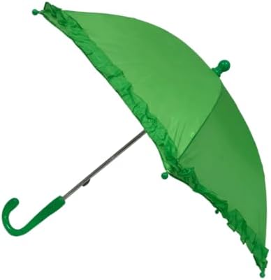 Mardi Gras Spot Green Decorative Umbrella 145 Inch