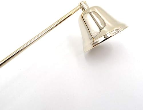 LZYMSZ Candle Snuffer with Long Handle and Golden Finish
