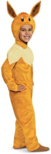 Disguise Eevee Costume for Kids - Official Pokemon Hooded Jumpsuit 1