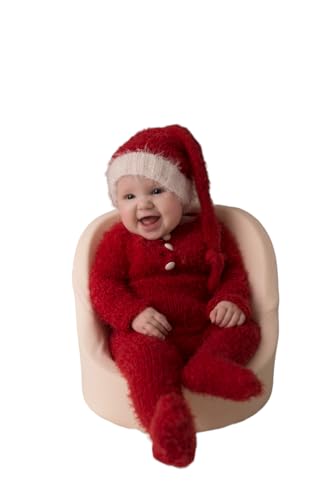 Handmade Santa Clouse Baby Outfit 2 Piece Set