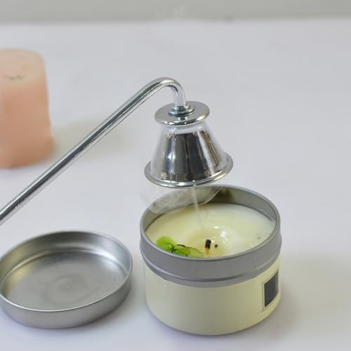 Tainrunse Candle Snuffer Stainless Steel Trumpet Shape Extinguisher