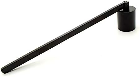 YESON Black Candle Snuffer with Polished Stainless Steel