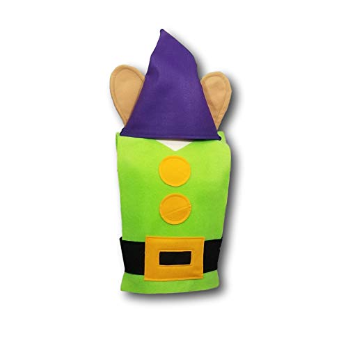 Dopey Dwarf Costume Set - Kids 4-9 Years 1
