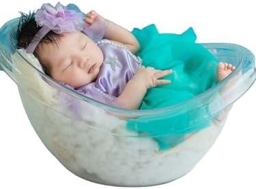 Vomdrok Newborn Girl Photo Costume Romper Skirt