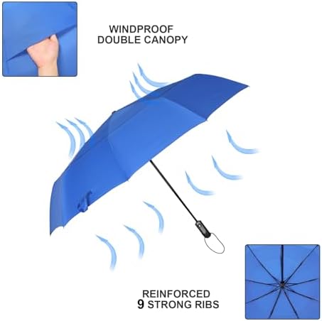 Doubwell 54 Inch Large Folding Umbrella