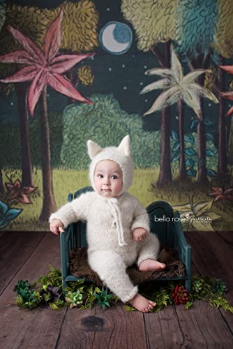 Handmade Wolf Costume for Toddlers 3-6 Months